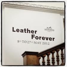 Hermes Bags. Leather Forever Exhibition