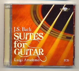 Recensione di J.S.. Bach Suites for Guitar di Luigi Attademo