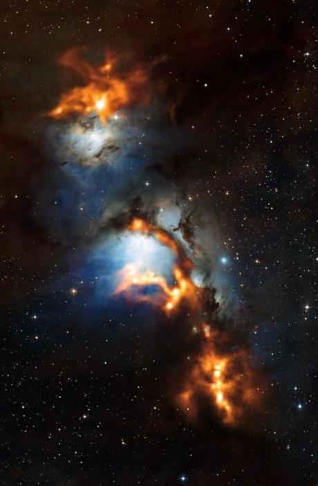 La spettacolare polvere in M78