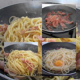 Spaghetti uova e speck