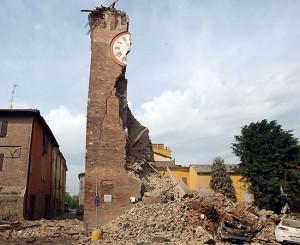 La Caritas al fianco dei terremotati dell’Emilia