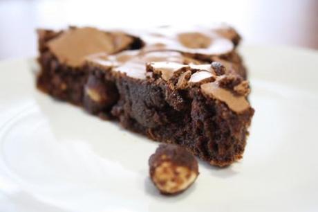 Torta morbida cioccolato e nocciole