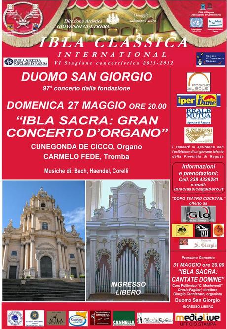 Ibla Sacra: Gran Concerto d’organo