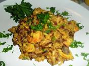 Risotto cereali pesce zafferano