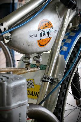 Vintage dirt track in Bologna