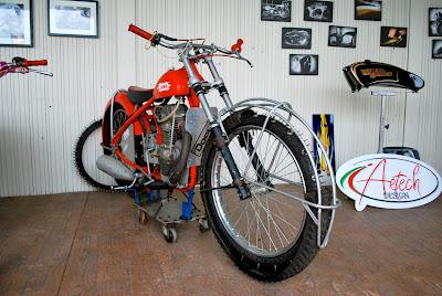 Vintage dirt track in Bologna