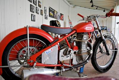 Vintage dirt track in Bologna