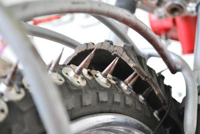 Vintage dirt track in Bologna