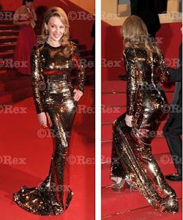 Kylie Minogue in Dolce & Gabbana a Cannes 2012