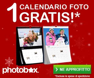 GRATIS 70 stampe di foto o 1 Fotolibro o 1 Calendario personalizzato con foto da Photobox