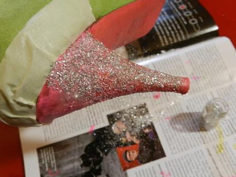 DIY shoes – glitter and shine!