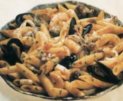 Pasta di mare al cartoccio