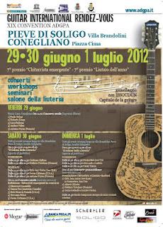 Convention ADGPA  29,30 Giugno e 1° Luglio 2012 a Pieve di Soligo e Conegliano