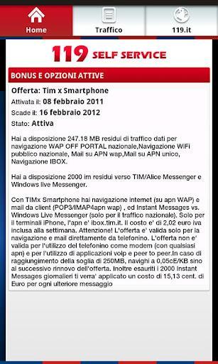 credito residuo tim_a App del giorno: 119 Self Service Tim per Android