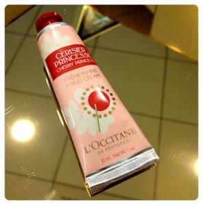 L’Occitane crema mani Cerisier Princesse