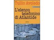 [Recensione] L’elenco telefonico Atlantide Tullio Avoledo #distopia