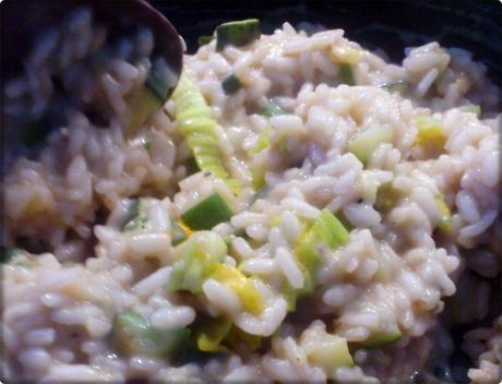 Tortino ai fiori di zucca con risotto alle zucchine su fonduta di gorgonzola… Quando dal nulla puoi creare di tutto!