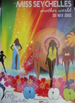 Michele Miglionico veste Miss Seychelles 2012