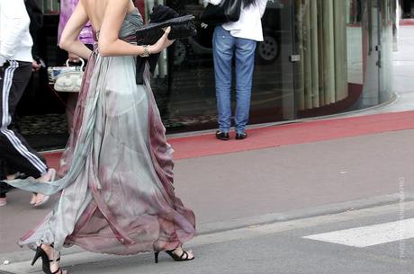 In the Street...Running on the La Croisette, Cannes