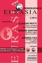 Conferenza di presentazione del nuovo numero della Rivista Eurasia, venerdì 8 Giugno a Perugia