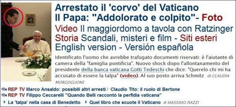 Maggiordomi spioni e banchieri cacciati: imbarazzo in Vaticano