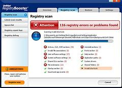 Informatica: Programma RegistryBooster di Uniblue