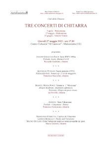 Concerto Malcontenta domenica 27