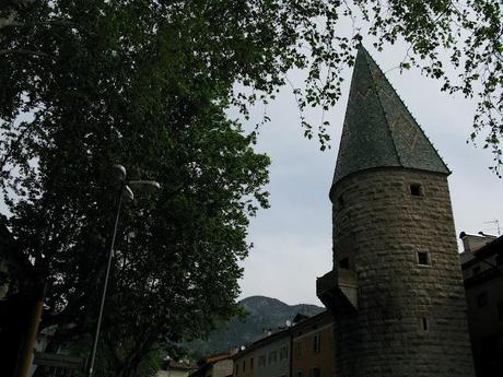 Frescoed Trento - an ancient and colored town in the East Alps