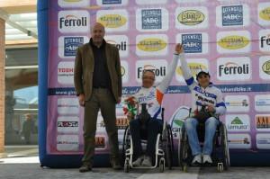 Francesca Fenocchio sul podio di Roma nella Coppa del Mondo di Handbike