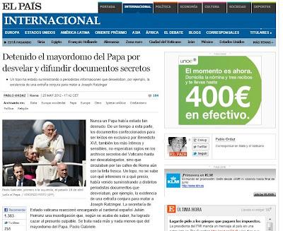 Arrestato il maggiordomo del Papa: la notizia fa il giro del Mondo!