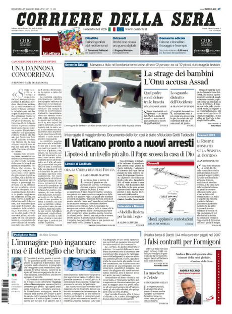 Rassegna stampa domenica 27 maggio