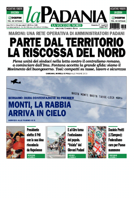 Rassegna stampa domenica 27 maggio