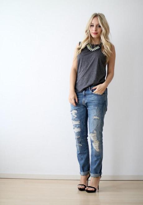TRENDS | Jeans distressed