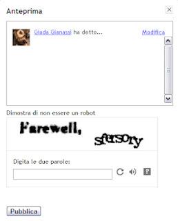 Appello a tutte le blogger! + come togliere i captcha codes