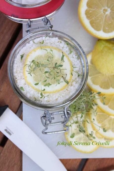 LIMONI SOTTO SALE E TIMO di Dolcipensieri