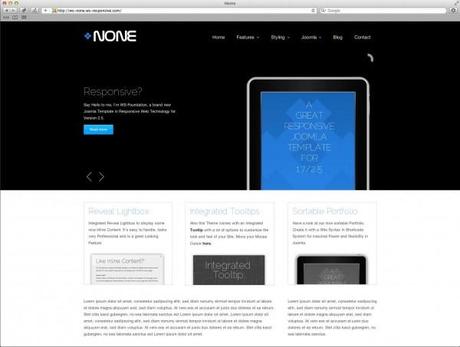 wsnone joomla template