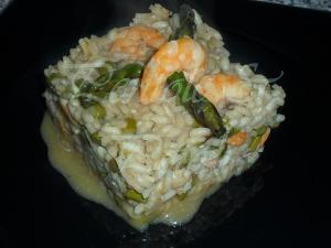 Risotto Asparagi e Gamberi!!!