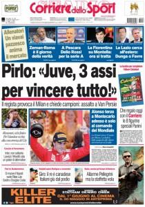 Ecco le prime pagine della Gazzetta – Corriere dello Sport – Tuttosport