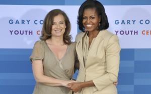Valerie Trierweiler e Michelle Obama
