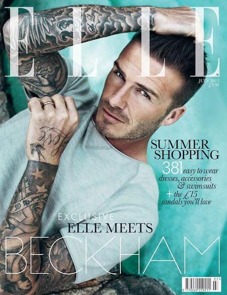 David Beckham sulla coverdi ELLE Uk!