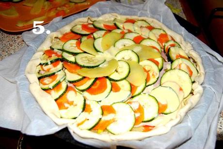 Torta salata alle verdure