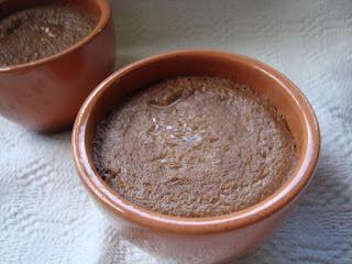 Budino di cioccolata.