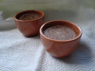 Budino di cioccolata.