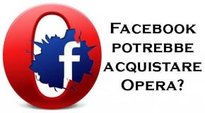 Facebook potrebbe acquistare Opera? - Logo