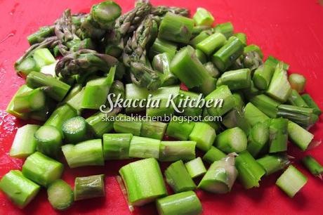 Pasta con Salsa agli Asparagi