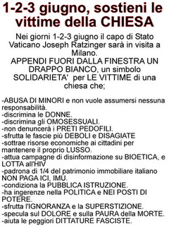 SILENZIOSI, CIVILI, NON VIOLENTI i tre giorni delle vittime della chiesa a Milano.