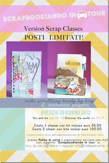 Corsi scrapbooking Brescia 2012 - Lory