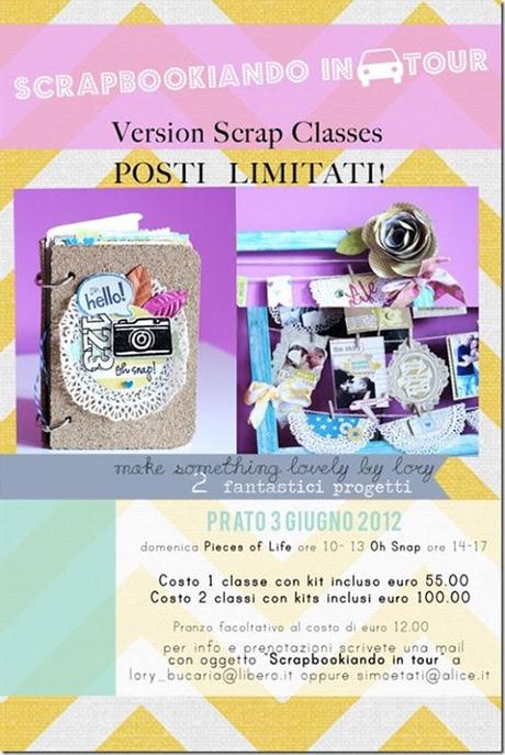 Corsi scrapbooking Prato 2012 - Lory