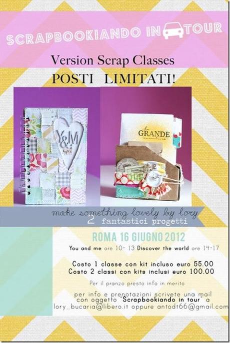 Corsi scrapbooking Roma 2012 - Lory