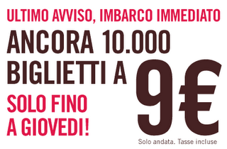 Volotea - 10000 Posti a 9€